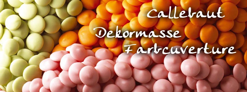Dekormasse (Farbcouverture) von Callebaut Dekormasse - Cappuccino, - Caramel, - Lemon, - Orange, - Strawberry, etc. | www.gourmet-versand.com Dekormasse (Farbcouverture) von Callebaut Dekormasse - Cappuccino, - Caramel, - Lemon, - Orange, - Strawberry, etc. | www.gourmet-versand.com