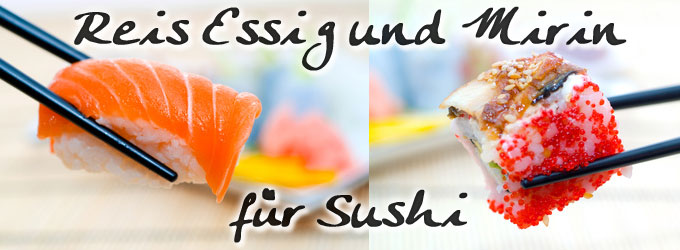 Reis Essig und Mirin f�r Sushi Mitsukan, Mirin, Reisessig, Sushi Seasoning, Reiswein, etc. | www.gourmet-versand.com