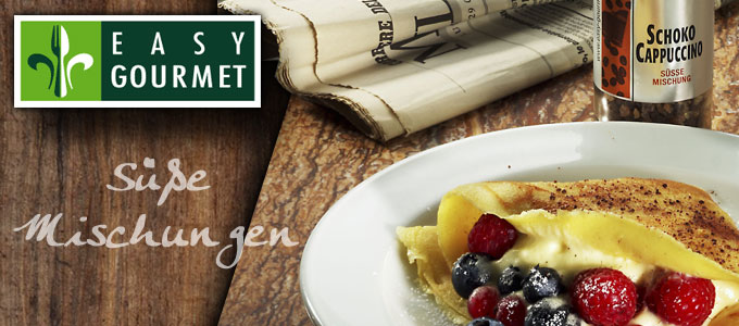 Easy Gourmet - S�sse Gourmet M�hlen Mit viel Genuss und wenig Kalorien k�nnen Sie Desserts, Joghurt, Fr�chte, Kuchen, Kaffee, Salate, Saucen ... raffiniert verfeinern. | www.gourmet-versand.com