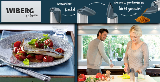 Wiberg at home in der Spice Box / more taste. more pleasure. In der neuen WIBERG at home Spice Box sind die qualitativ hochwertigen WIBERG Gew�rze jetzt auch f�r die private Feinschmecker-K�che erh�ltlich. | www.gourmet-versand.com