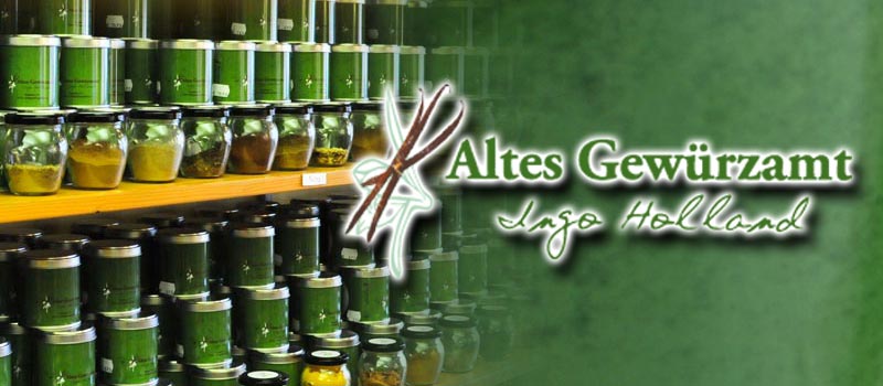 Gew�rzmischungen von Ingo Holland - Altes Gew�rzamt Raz el Hanout - Cous-Cous, Baharat, Cajun, Chili con Carne, Currypulver, Ducca, Garam Masala, Mole, Nam Prik, Panch Phoron, Schwarze Pfeffer, Vadouvan, etc. | www.gourmet-versand.com