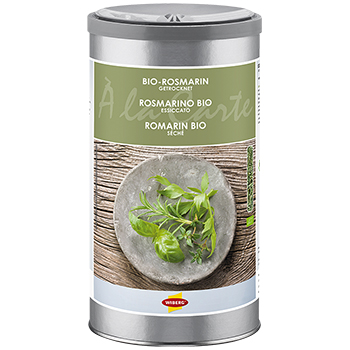 Wiberg Bio-Rosmarin getrocknet, geschnitten, BIO-zertifiziert - 310 g - Aroma-Tresor - www.gourmet-versand.com