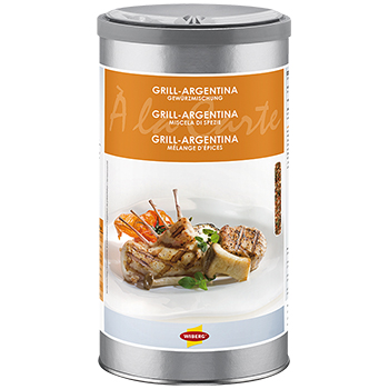 Wiberg Grill-Argentina, Gew�rzzubereitung (ohne Salz) - 570 g - Aroma-Tresor - www.gourmet-versand.com