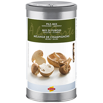 Wiberg Pilz-Mix getrocknet, gew�rfelt - 145 g - Aroma-Tresor - www.gourmet-versand.com