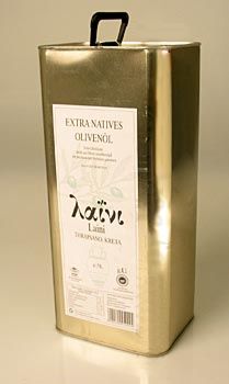 Griechisches Oliven�l im Kanister Laini - 5 l - Kanister - www.gourmet-versand.com