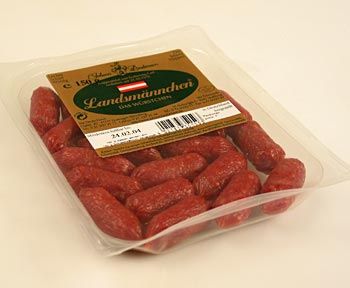 Landsm�nnchen kleine Picante W�rstchen - 150 g - T�te - www.gourmet-versand.com