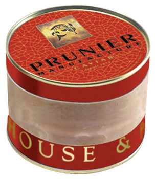 Prunier Kaviar St. James vom Caviar House & Prunier (Acipenser baerii) - 125 g - Originaldose mit Gummi
