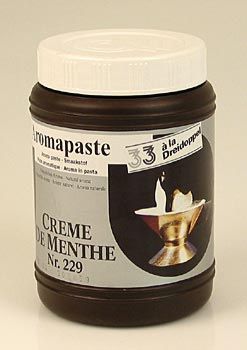 Creme de Menthe Paste, von Dreidoppel No. 229 - 1 kg - Pe-dose - www.gourmet-versand.com
