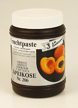 Aprikosen-Paste, von Dreidoppel No. 206 - 1 kg - Pe-dose - www.gourmet-versand.com