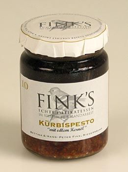 K�rbiskernpesto von Fink - 90 g - Glas - www.gourmet-versand.com