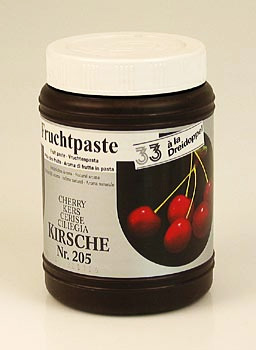 Kirsch-Paste 3 Doppel - 1 kg - Pe-dose - www.gourmet-versand.com