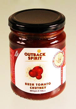 Downunder Bush Tomato Chutney von Outback Spirit - 285 g - Glas - www.gourmet-versand.com