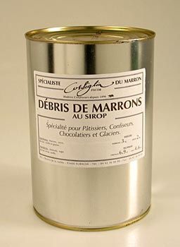 Maronen Brisures in Sirup Corsiglia Facor - 3 kg - Dose - www.gourmet-versand.com
