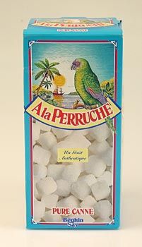 Wei�er Rohr-Zucker W�rfel, La Perruche - 1 kg - Paket - www.gourmet-versand.com