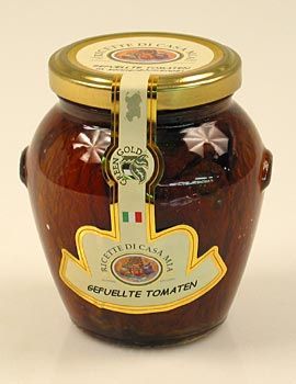 Eingelegte gef�llte getrocknete Tomaten - Ricette di Casa Mia - 280 g - Glas - www.gourmet-versand.com