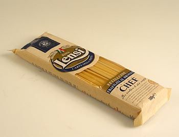 Lensi Fettuccine Pasta Chef - 500 g - Tüte - www.gourmet-versand.com Lensi Fettuccine Pasta Chef - 500 g - Tüte - www.gourmet-versand.com