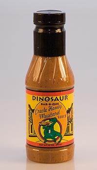 Dinosaur, BBQ Sauce, Creole Honey Mustard 397g - 473 ml - Flasche - www.gourmet-versand.com