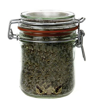 Grobes Meersalz mit Kr�utern der Provence - 300 g - Glas - www.gourmet-versand.com