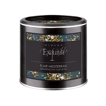 Wiberg Exquisite Flair Mediterran, Gew�rzsalz mit Fleur de Sel - 280 g - Aroma-Tresor - www.gourmet-versand.com
