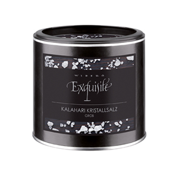 Wiberg Exquisite Kalahari Kristallsalz, grob - 600 g - Aroma-Tresor - www.gourmet-versand.com