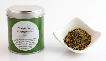 Sushi- und Fischgew�rz, Altes Gew�rzamt, Ingo Holland - 80 g - Dose - www.gourmet-versand.com