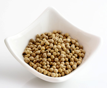 Muntok Pfeffer, wei�er Pfeffer, aus Indonesien, Altes Gew�rzamt, Ingo Holland - 100 g - Dose - www.gourmet-versand.com