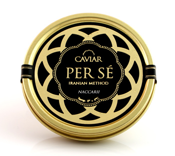 Per Se Kaviar von Riofrio aus Spanien, (Acipenser naccarii oder Adria St�r) - 100 g - Dose - www.gourmet-versand.com