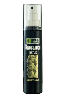 Gourmet Spray Knoblauch natur, Easy Gourmet - 125 ml - Spraydose - www.gourmet-versand.com