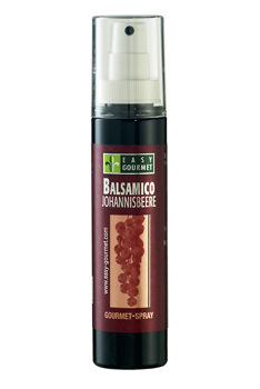 Gourmet Spray Balsamico - Johannisbeere, Easy Gourmet - 125 ml - Spraydose - www.gourmet-versand.com