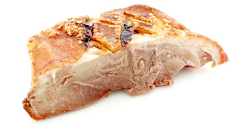 Durocschwein-Schulter vom Sternekoch Rainer Hensen (48 Stunden vorgegart) - ca. 500 g - Folie - www.gourmet-versand.com