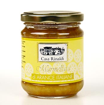 Orangenmarmelade Italien - 230 g - Glas - www.gourmet-versand.com