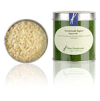 Gew�rzsalz Ingwer, Altes Gew�rzamt - Ingo Holland - 150 g - Glas - www.gourmet-versand.com