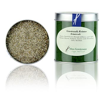 Gew�rzsalz mit Kr�utern, Altes Gew�rzamt, Ingo Holland - 150 g - Dose - www.gourmet-versand.com