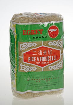 Reis Vermicelli, grob - 500 g - Beutel - www.gourmet-versand.com