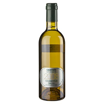 Chardonnay Toscana - IGT, Barrique, 2008er, 13,5% vol. von Capannelle - 0,375 l - Flasche - www.gourmet-versand.com
