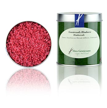 Gew�rzsalz mit Himbeere, Altes Gew�rzamt, Ingo Holland - 150 g - Glas - www.gourmet-versand.com