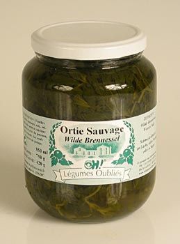 Brennesselbl�tter, eingelegt - 750 g - Glas - www.gourmet-versand.com