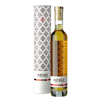 Apfeleiswein NEIGE Premiere 2008 naturs��, rassig, 11% vol. aus Quebec/ Kanada - 0,375 l - Flasche - www.gourmet-versand.com