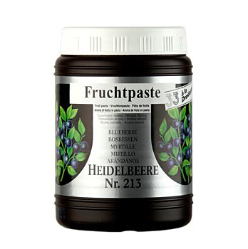Heidelbeer-Paste, von Dreidoppel No.213 - 1 kg - Pe-dose - www.gourmet-versand.com