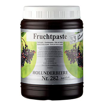 Holunderbeeren-Paste, von Dreidoppel, No.282 - 1 kg - Pe-dose - www.gourmet-versand.com