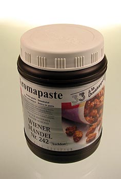 Wiener Mandel-Paste gebrannte Mandel, von Dreidoppel, No.242 - 1 kg - Pe-dose - www.gourmet-versand.com