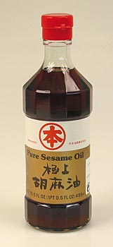 Sesam�l, rein, dunkel, Goma Abura, Japan - 488 ml - Flasche - www.gourmet-versand.com