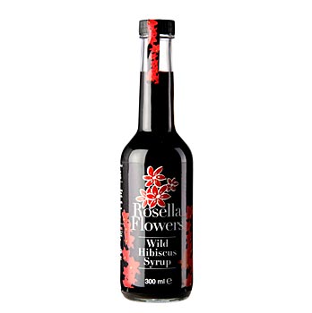 Wild Rosella Sirup, vom wilden Hibiskus - 300 ml - Flasche - www.gourmet-versand.com