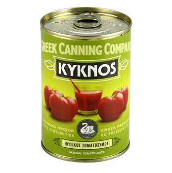 Tomatensaft, von Kyknos/Griechenland - 400 ml - Dose - www.gourmet-versand.com