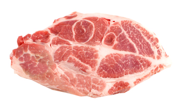 Duroc - Schwein Nackensteak, Fleisch, ideal zum Grillen, ohne Knochen - ABSOLUTE RARIT�T - 2x ca. 250g - Folie - www.gourmet-versand.com
