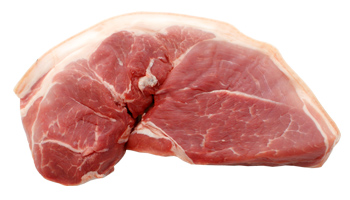 Duroc - Schwein Schulterstück, Fleisch, - ABSOLUTE RARITÄT - ca. 650 g - Folie - www.gourmet-versand.com Duroc - Schwein Schulterstück, Fleisch, - ABSOLUTE RARITÄT - ca. 650 g - Folie - www.gourmet-versand.com
