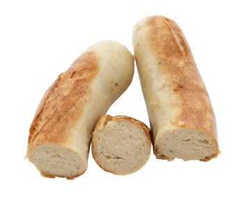 Duroc - Schwein Grillwurst, ideal zum Grillen, ABSOLUTE RARIT�T - 3 x 95 g - Folie - www.gourmet-versand.com