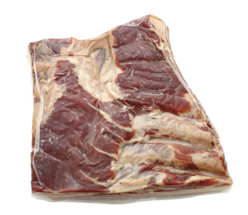 Duroc - Bauchspeck, geräuchert und mit Meersalz gesalzen - ABSOLUTE RARITÄT - ca. 2 kg - Folie - www.gourmet-versand.com Duroc - Bauchspeck, geräuchert und mit Meersalz gesalzen - ABSOLUTE RARITÄT - ca. 2 kg - Folie - www.gourmet-versand.com