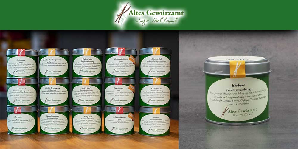 Altes Gewürzamt - Familie Holland - Sortiment