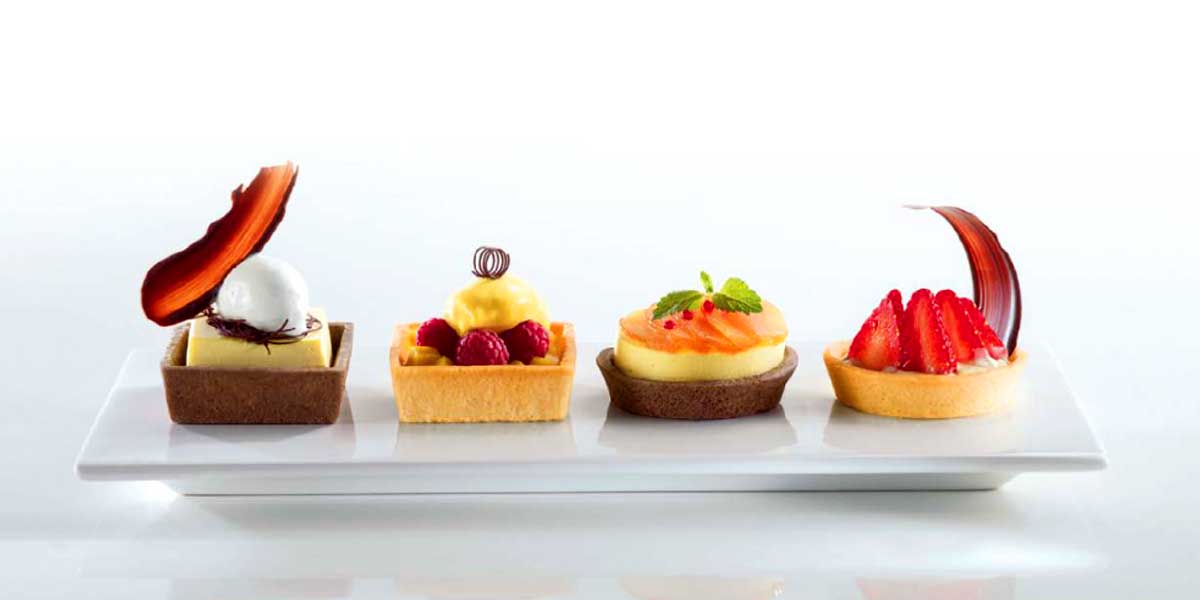 HUG Dessert Tartlets - Sweet Tartlets in different shapes and flavors.